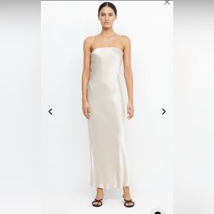 Bec & Bridge - MOON DANCE STRAPLESS DRESS